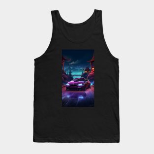 BMW M3 Neon City Tank Top